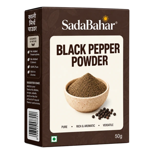 Sadabahar Black Pepper Powder