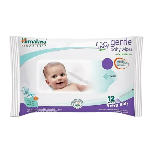 Himalaya Gentle Baby Wipes for Normal Skin