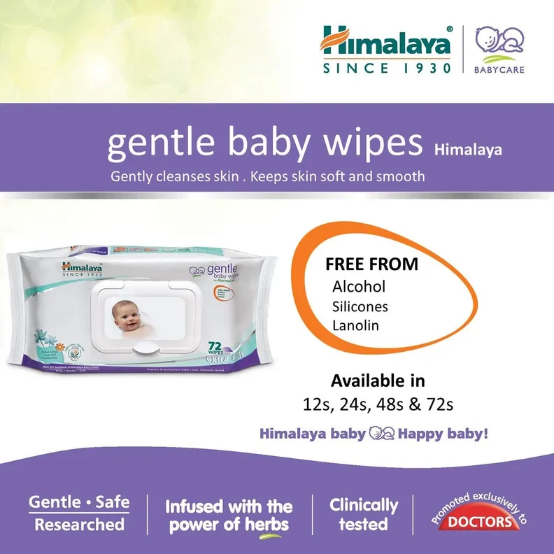 Gentle Baby Wipes for Normal Skin