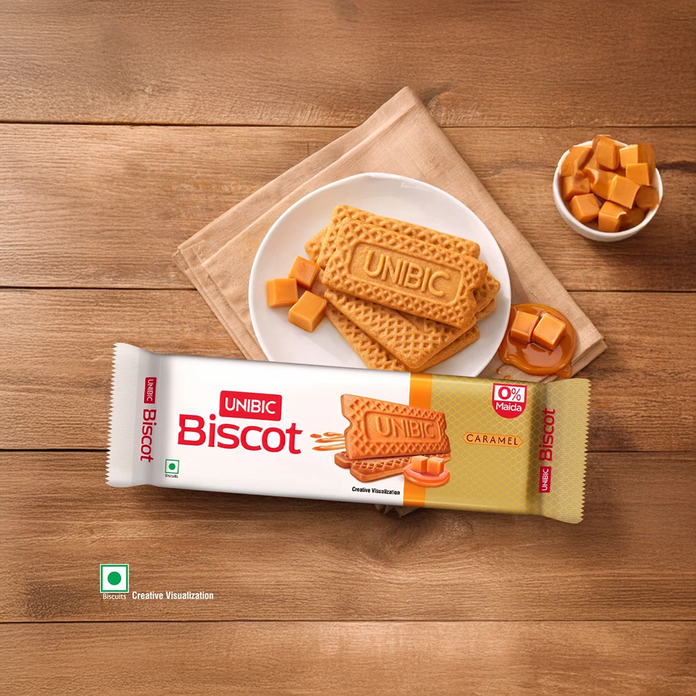 Biscot Caramel Flavoured Biscuits