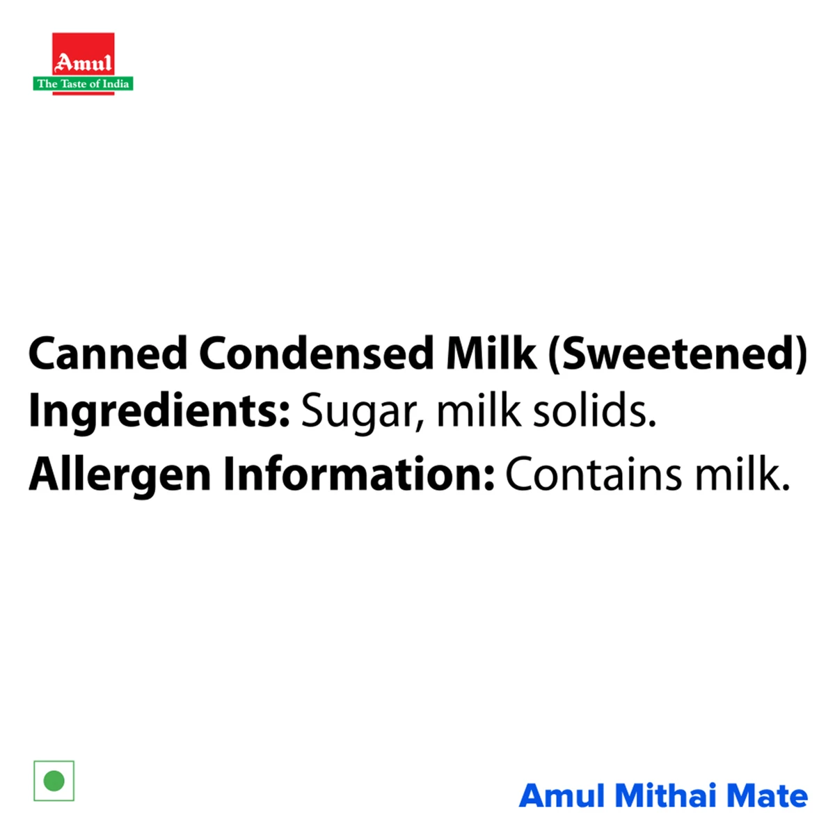 Mithai Mate Sweetened Condensed Milk