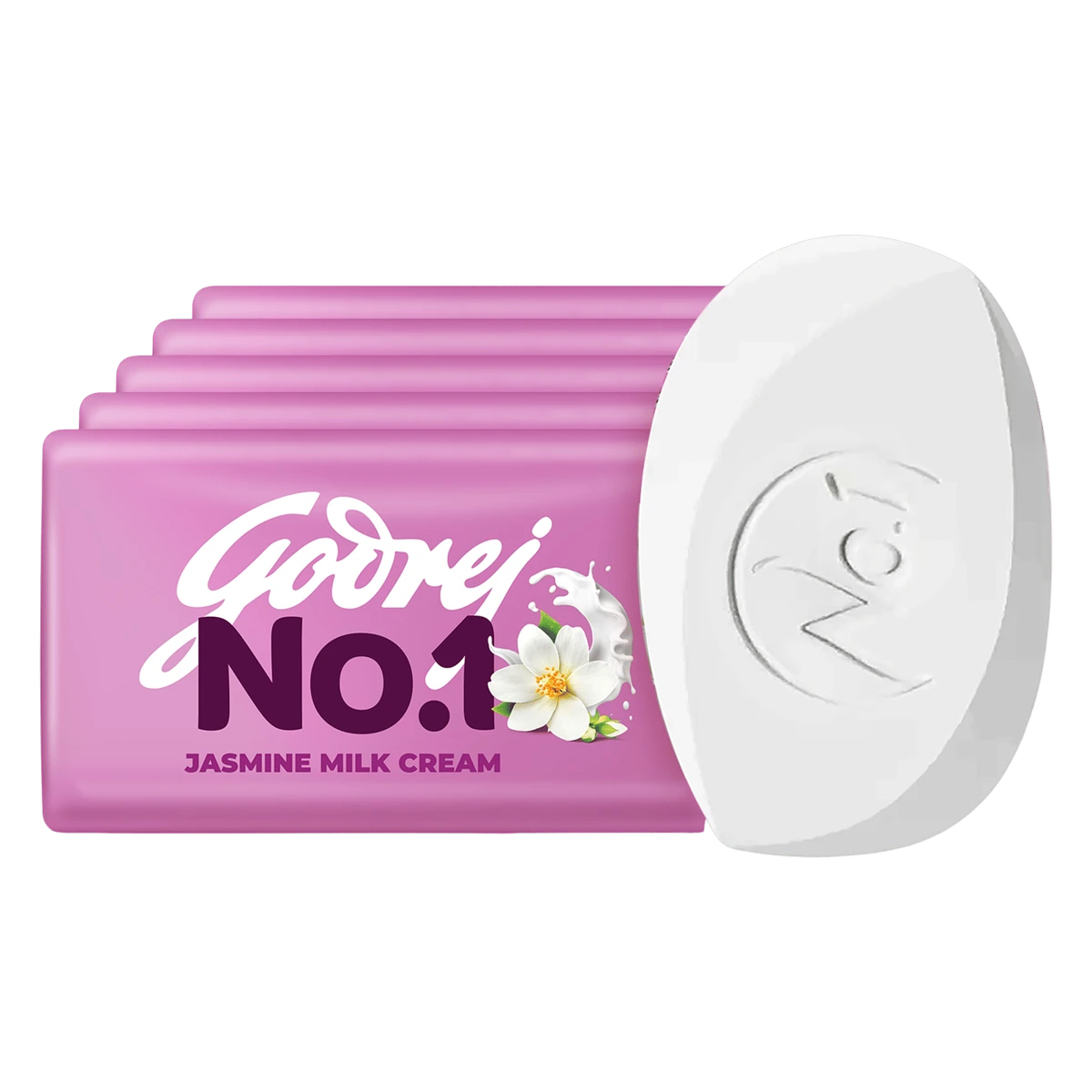 No. 1 Jasmine Milk Cream Bath Soap SET